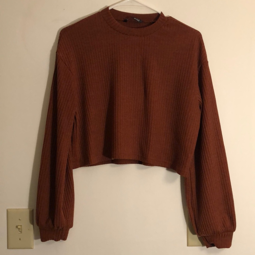 Women’s Cropped Rib Sweater